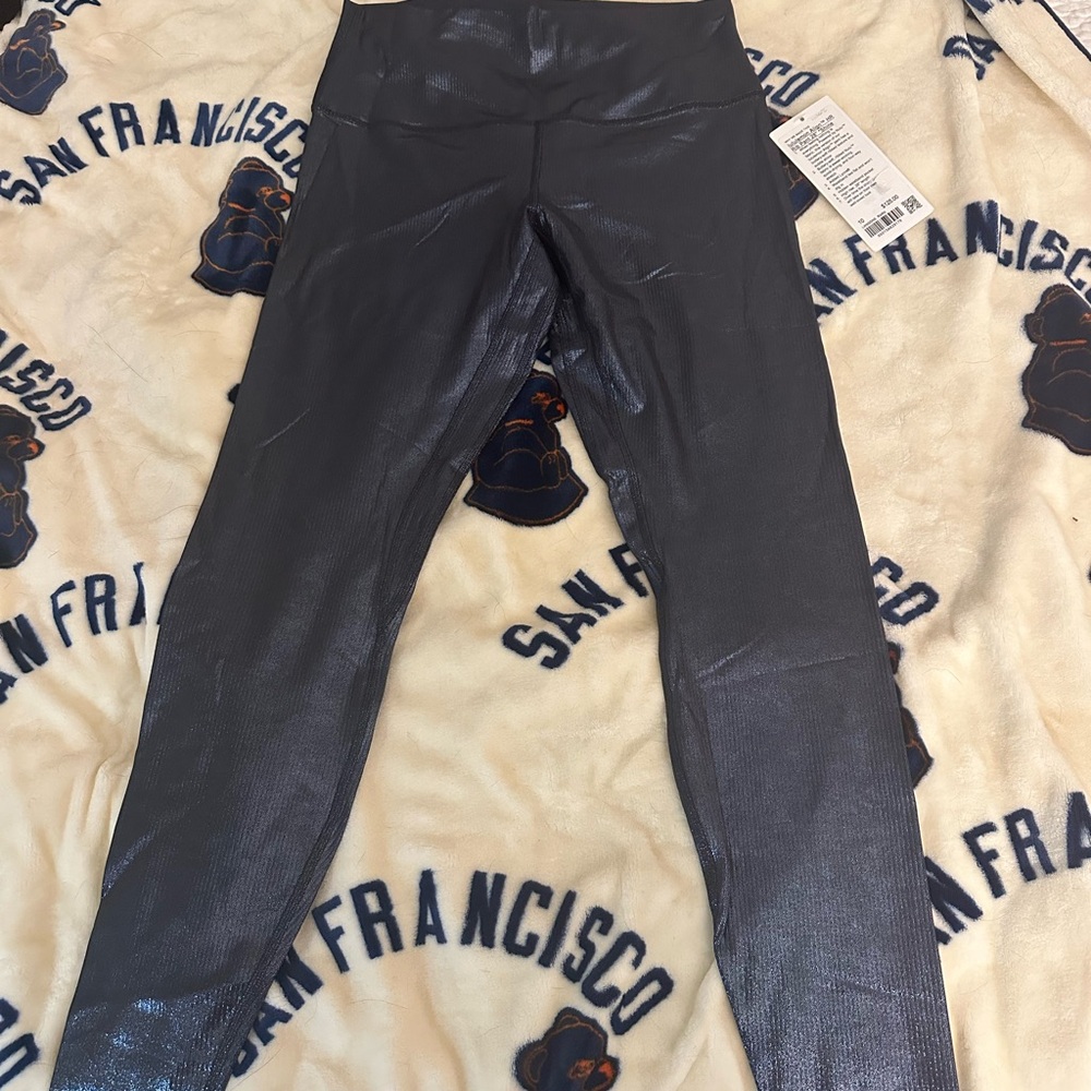 Lululemon Athletica Align HR Rib Pant 28” in Blue Shine